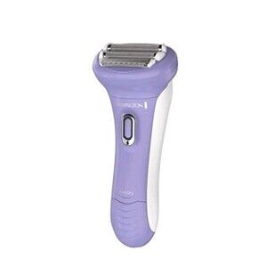 Remington Smooth & Silky 4-Blade Electric Shaver Women Wet/Dry Use Purple
